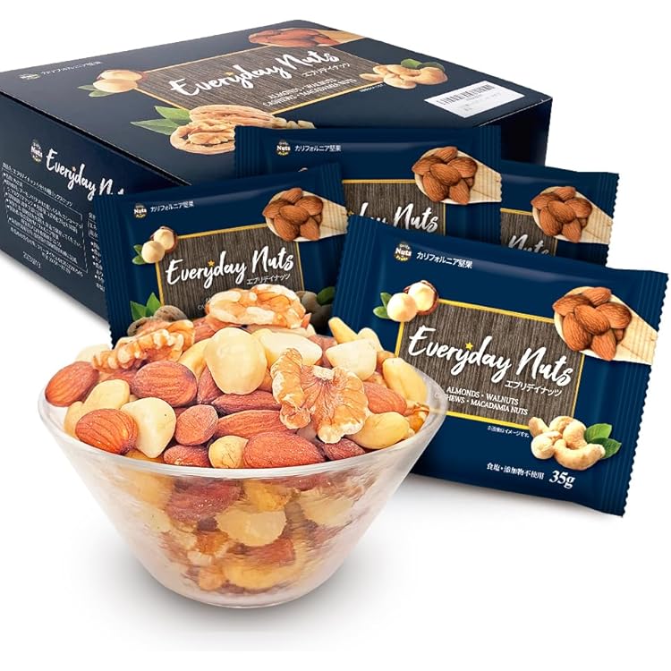 Amazon.co.jp: 小分け3種 ミックスナッツ 1.05kg (35gx30袋) 産地直